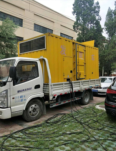 殷都发电车出租-柴油发电机组排烟系统设计要求及其考虑因素